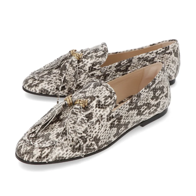 Tod's Animal Printed Loafers