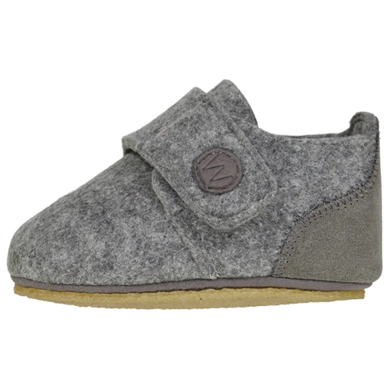 Wheat Marlin Filt Indoor Shoe Grey