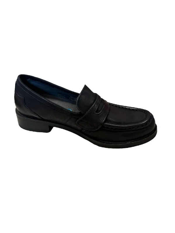 Women's Nancy Heeled Loafer In Black