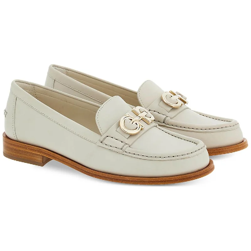 Womens Slip On Moc Toe Loafers