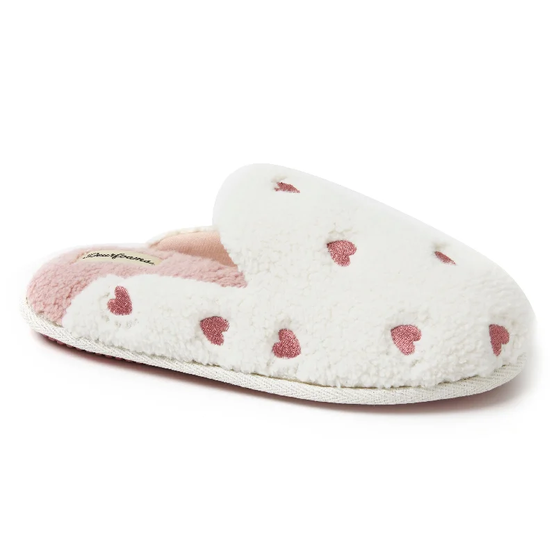 Dearfoams Women's Valentines Day Scuff Slipper