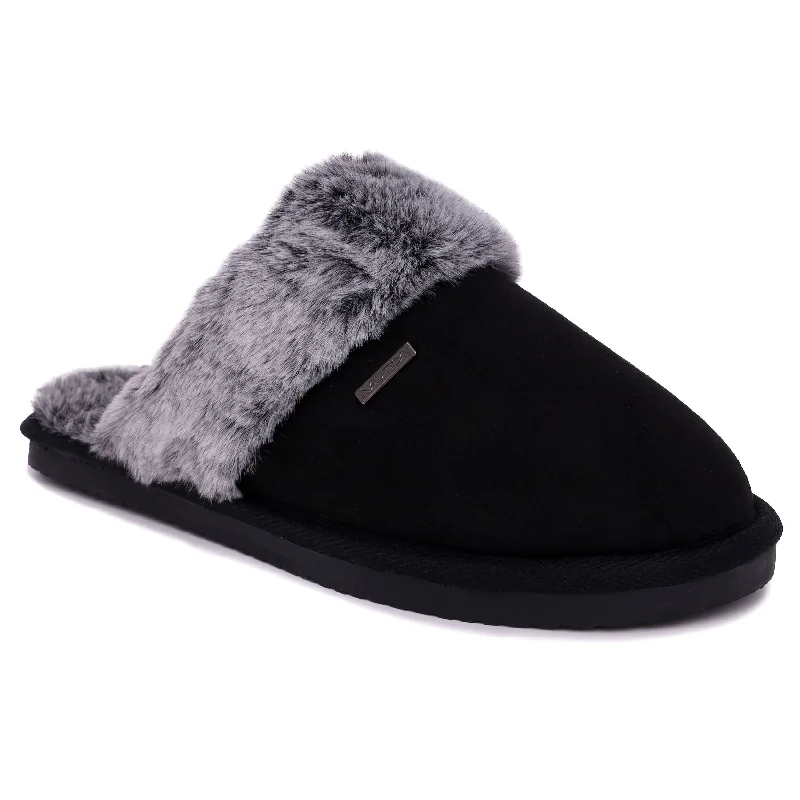 Nautica Faux-Fur-Lined Slipper