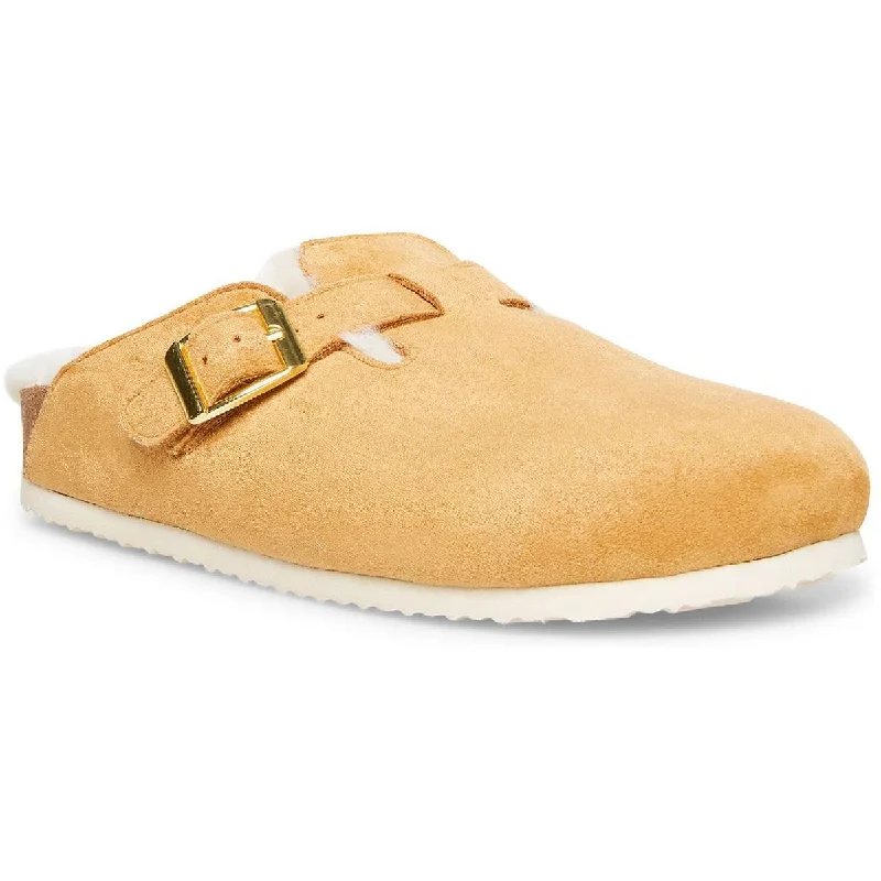 Prance-F  Womens Faux Fur/Suede Slide On Slip-On Shoes