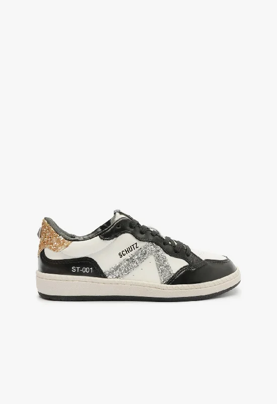 ST-001 Leather Sneaker Monochromatic Shoe Look  