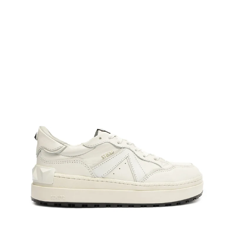 ST-BOLD Leather Sneaker Ivy League - Inspired Derby Look 