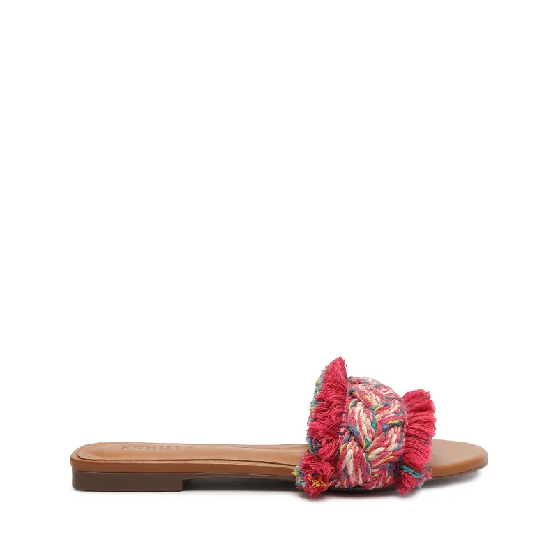 Adelia Flat Sandal Elastic - Sided Chelsea Look  