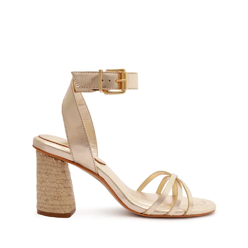 Alexandra High Block Sandal Elastic - Sided Chelsea Look  