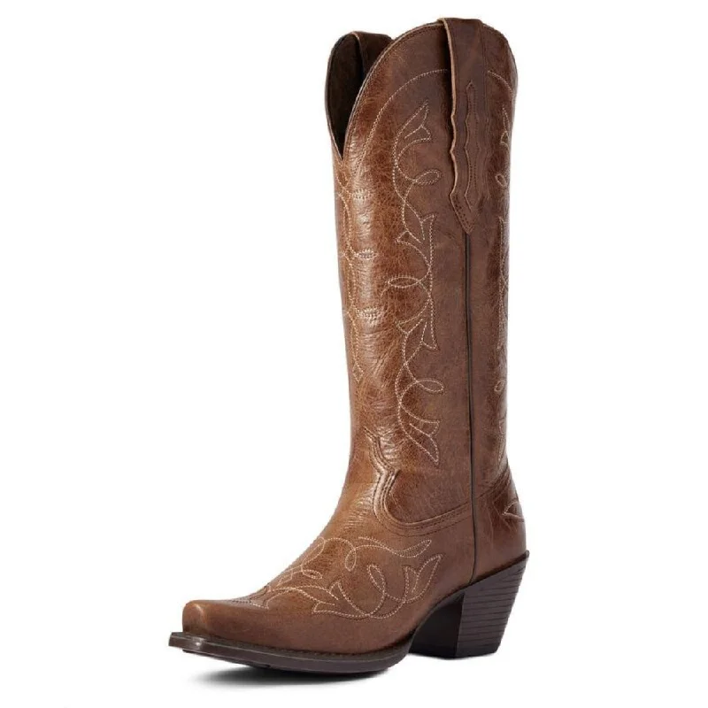 Ariat Ladies Heritage D Toe StretchFit Western Boot 10038313 Monochromatic Shoe Look  