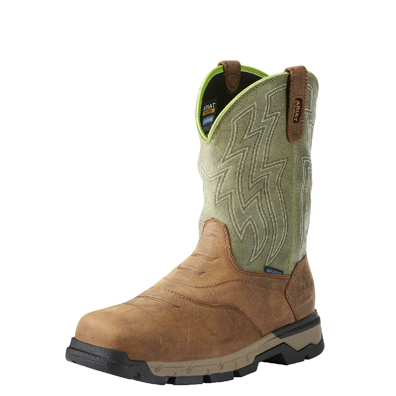 Ariat Men's Rebar Flex Waterproof Western Boots 10021485 Hip - Hop Sneaker Style  