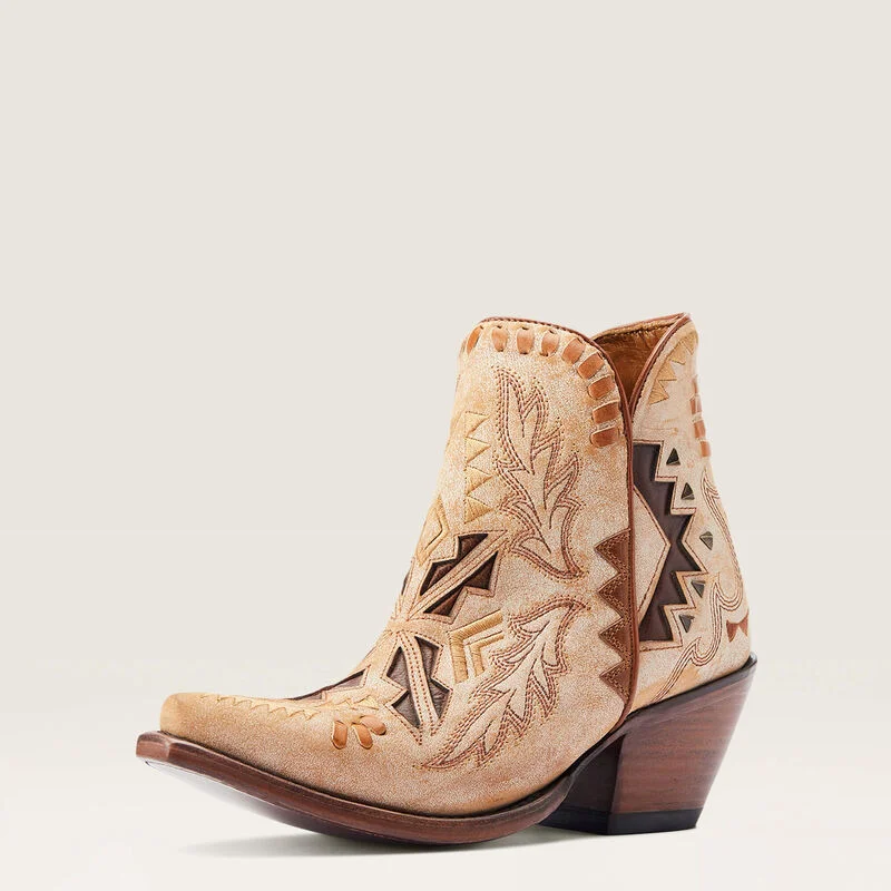 Ariat Ladies Mesa Western Ladies Boot 10044583 Ankle - High Military Boot Style  