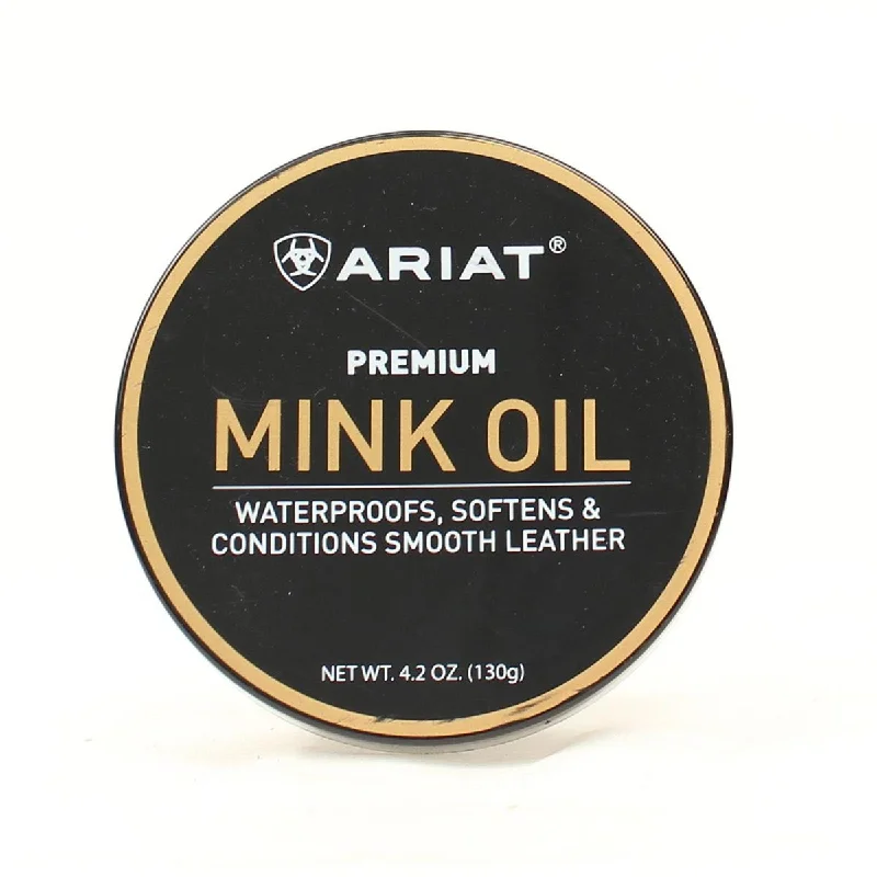 Ariat Mink Oil Paste A27010 Hemp - Material Shoe Style  