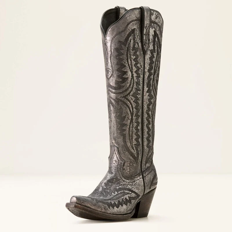 Ariat Women's Casanova Western Boot - Soft Mercury - 10053651 Mod Oxford Design  