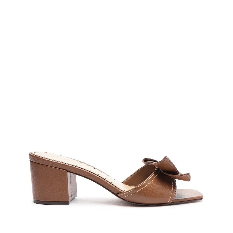 Brienne Nappa Leather Sandal Glow - in - the - Dark Shoe Design  
