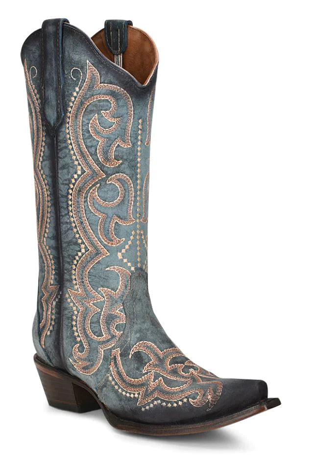 Circle G Ladies Circle G Embroidery & Triad Western Boots L5869 Tassel Driving Shoe Look Circle G Ladies Circle G Embroidery & Triad Western Boots L5869 Tassel Driving Shoe Look