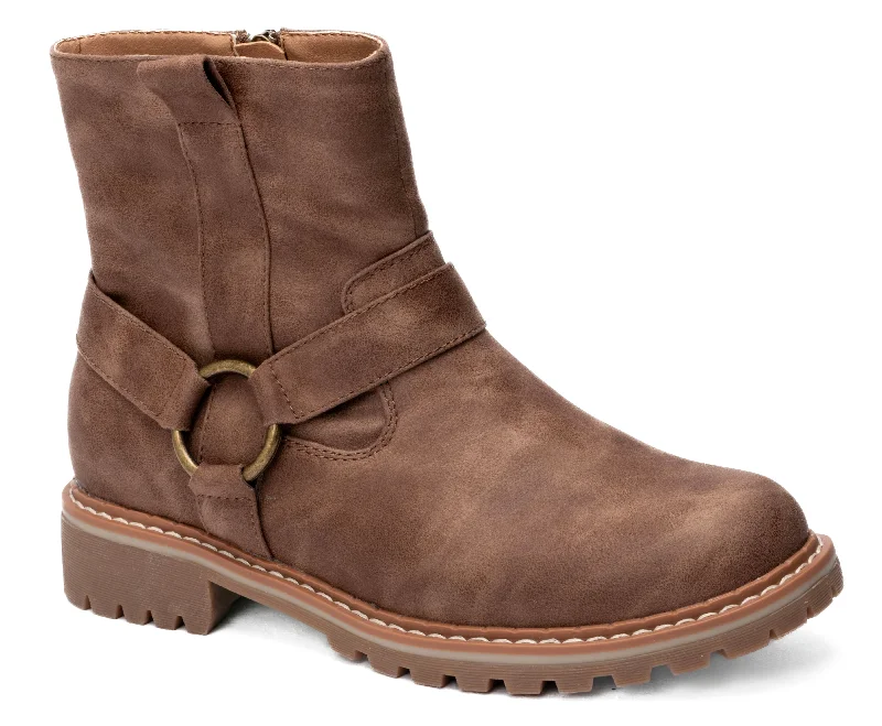 Corky's Footwear Fall In Love - Taupe Oil Pu - 80-0195-TOIL-Q Desert Boot Utility Style  
