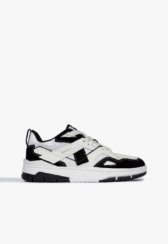 Court 95 Sneaker Metallic Trim Shoe Design  