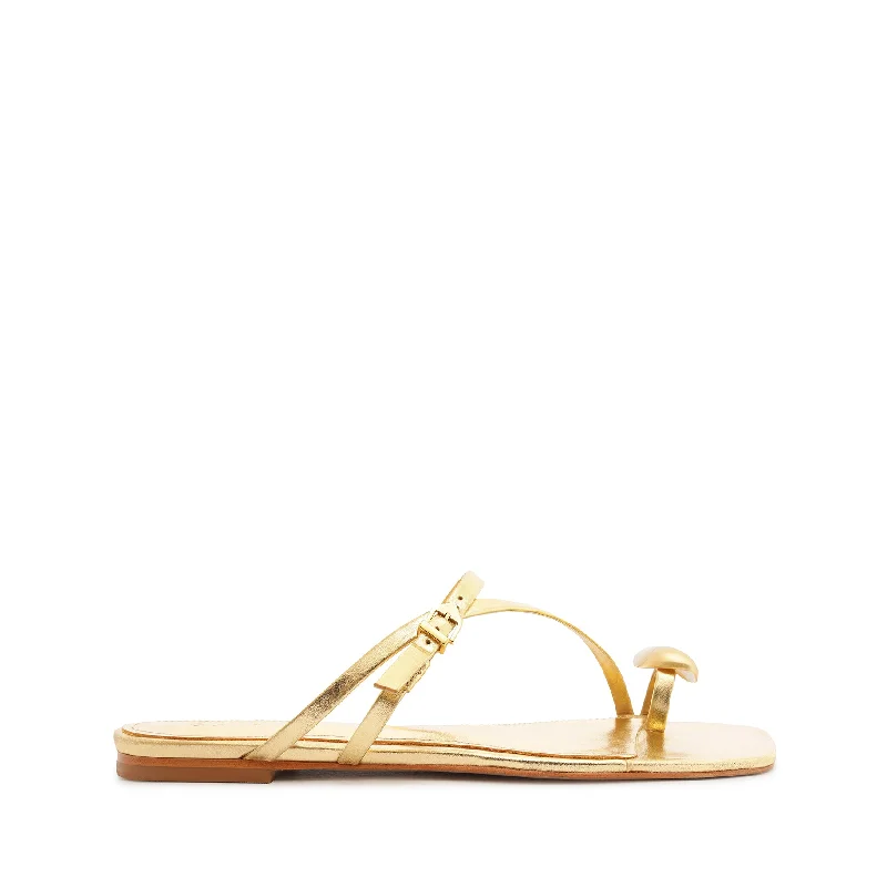 Elysa Leather Sandal Desert Boot Utility Style  