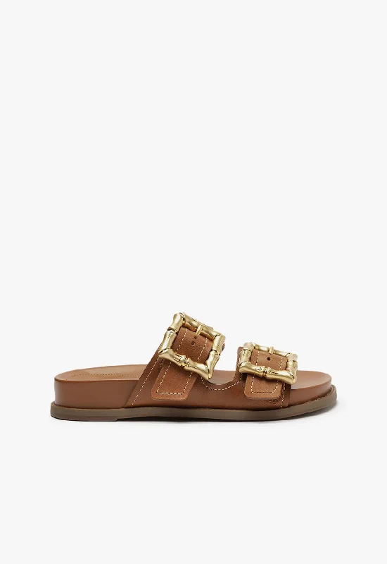 Enola Sporty Leather Sandal Bespoke Shoe Aesthetic 