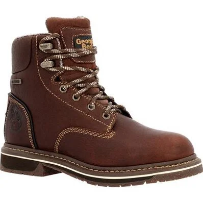 Georgia Boot Ladies Edge Safety Toe Work Boots GB00515 Artisan - Crafted Loafer Style  