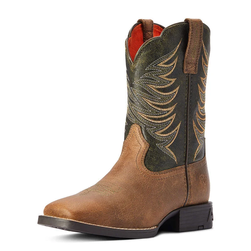 Ariat Kids Firecatcher Western Boots Distressed Brown 10042414 Performance Running Sneaker Look Ariat Kids Firecatcher Western Boots Distressed Brown 10042414 Performance Running Sneaker Look