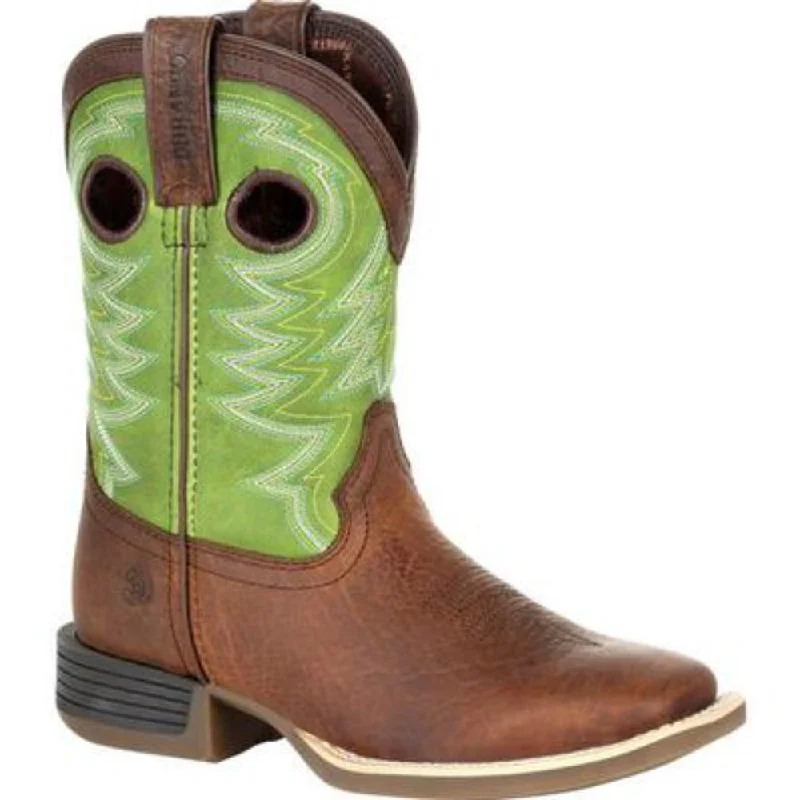 Durango Kids Lil' Cowboy Lime Boots DBT0221C Hip - Hop Sneaker Style  