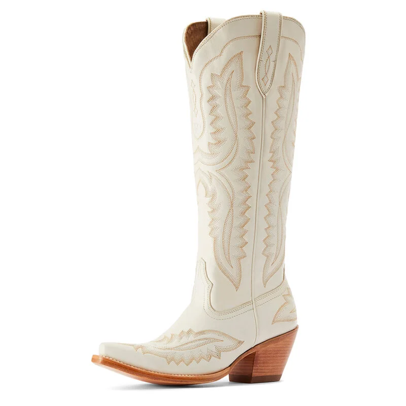 Ariat Ladies Casanova Western Boot Blanco 10043268 Loose - Fit Slipper Style  