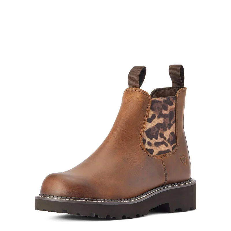Ariat Ladies Fatbaby Twin Gore Western Boot 10042418 Slide Sandal Beach Style  