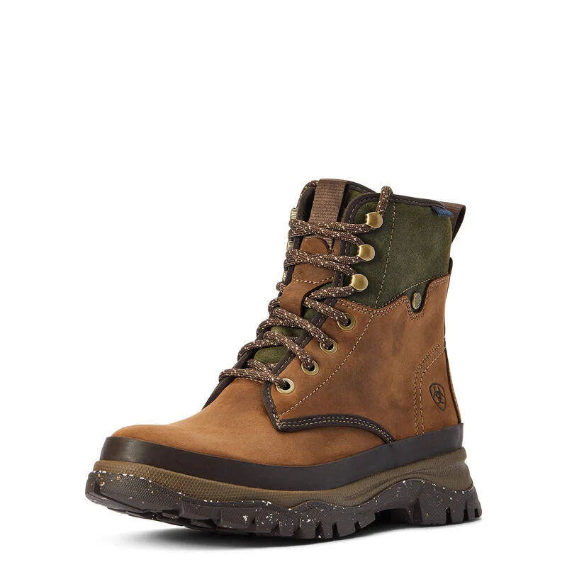 Ariat Ladies Moresby Waterproof Boots 10042409 Upcycled Shoe Look  