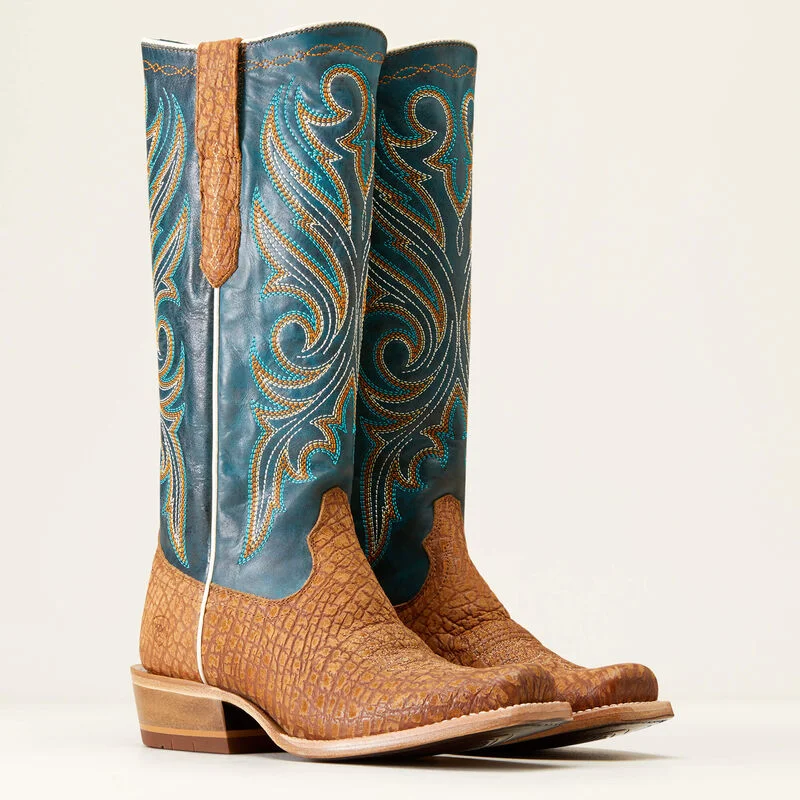 Ariat Ladies Futurity Starlight StretchFit Western Boot 10047045 Memory - Foam Slipper Look  