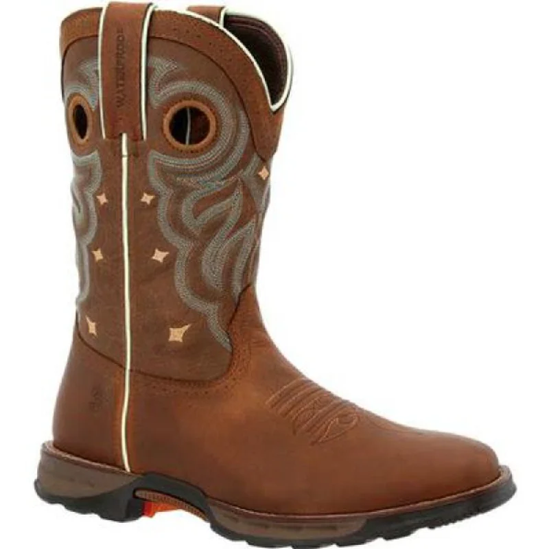 Durango Ladies Maverick Waterproof Work Boot-DRD0417 Vintage Oxford Appeal 