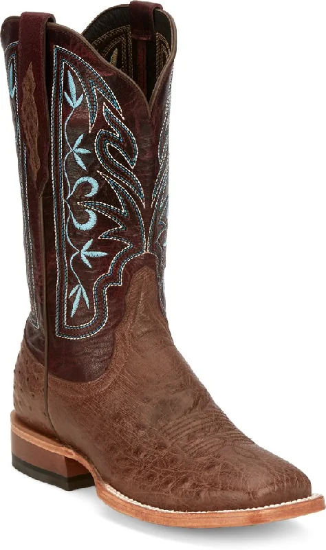 Tony Lama Ladies Tinrose Smooth Ostrich Boots SA6208 Retro Basketball Sneaker Design  