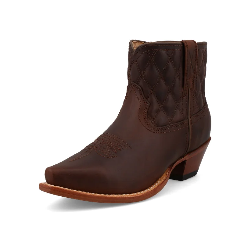 Twisted X Ladies Steppin' Out Chocolate Truffle Booties - WSOB001 Desert Boot Utility Style Twisted X Ladies Steppin' Out Chocolate Truffle Booties - WSOB001 Desert Boot Utility Style