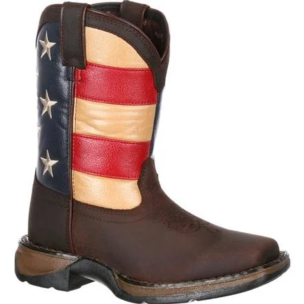 Durango Kids American Flag Western Boots DBT0159  DBT0160 Slide Sandal Beach Style  