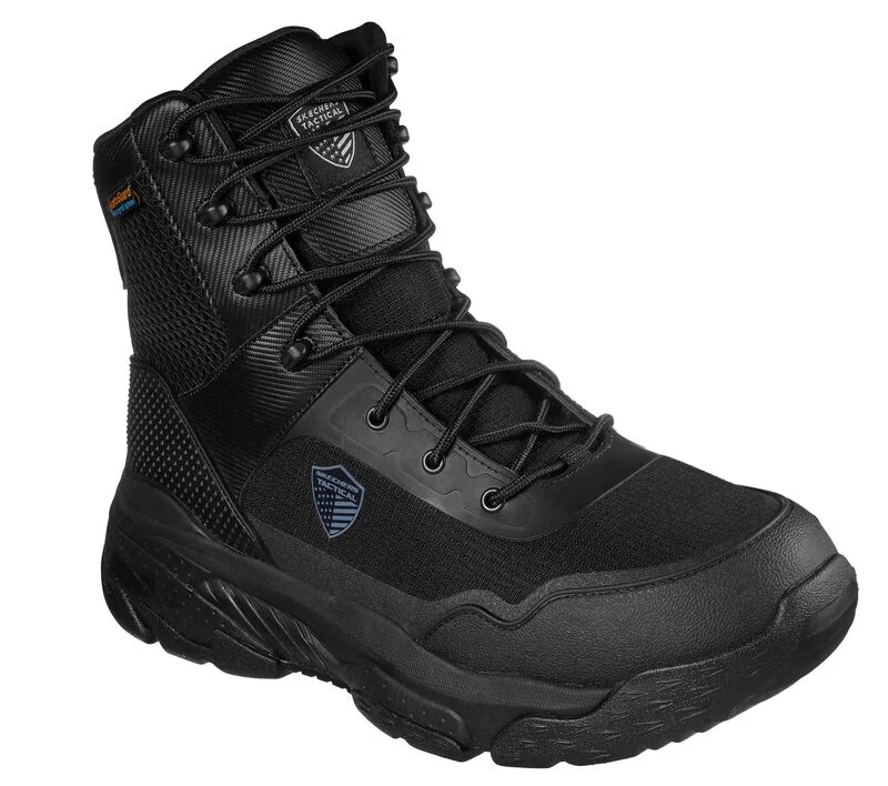 Men's Skechers Markan Tactical Boot 77515 Edwardian Shoe Look  