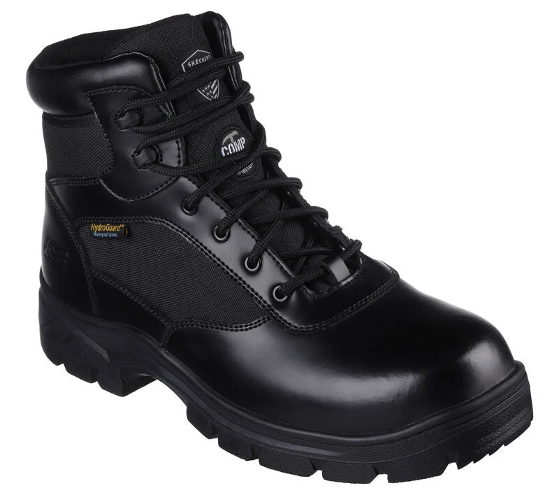 Mens Skechers Wascana Liiean Composite Toe Work Boot 77522 Glow - in - the - Dark Shoe Design Mens Skechers Wascana Liiean Composite Toe Work Boot 77522 Glow - in - the - Dark Shoe Design