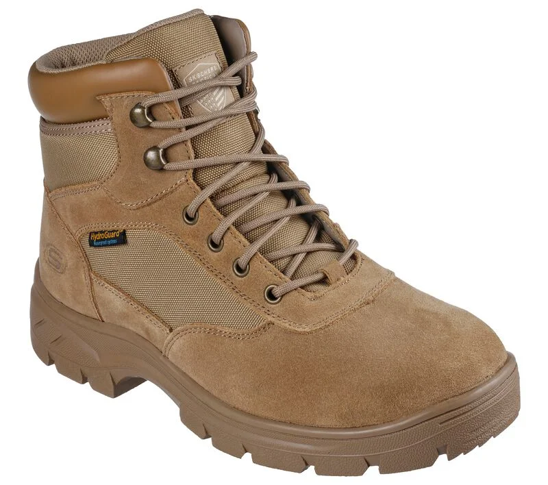Mens Skechers Wascana Millitary Waterproof Boots 200056 Upcycled Shoe Look  