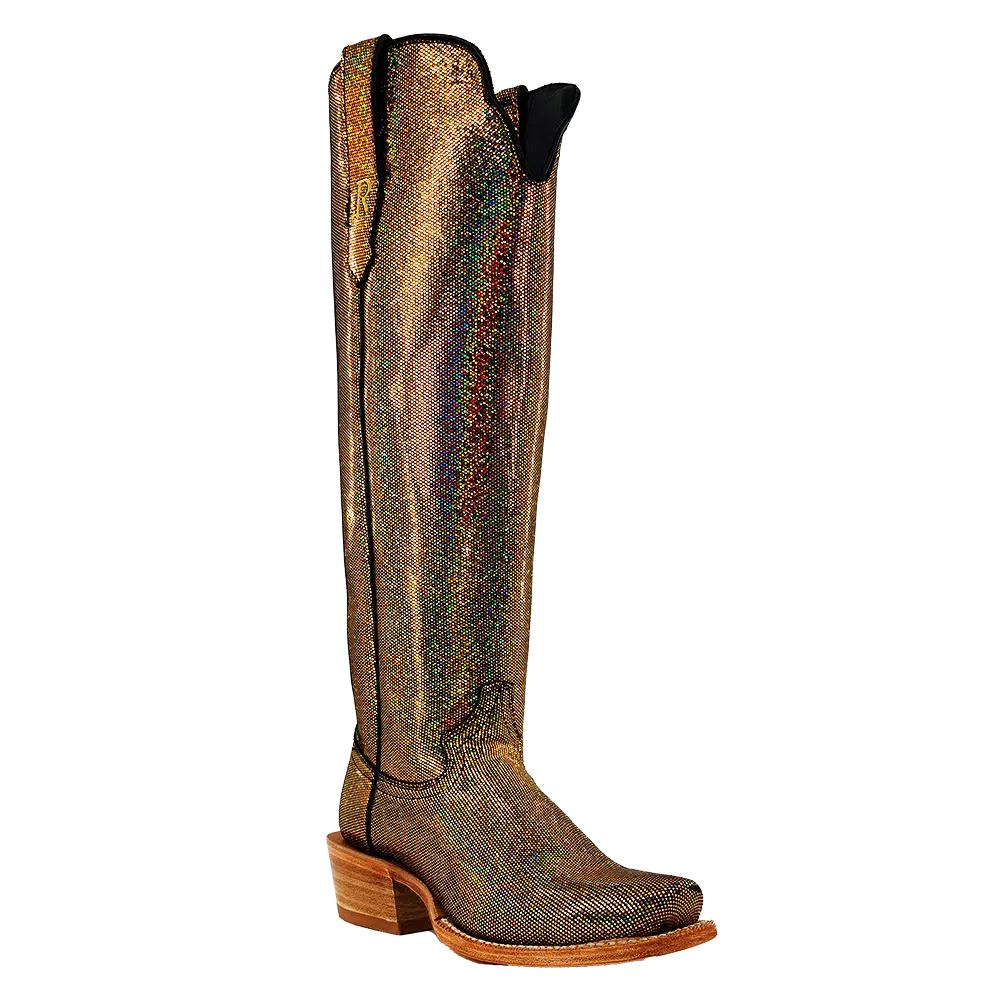 R. Watson Ladies 17″ Disco Fever-RWL8320 Checkered Shoe Pattern Look  