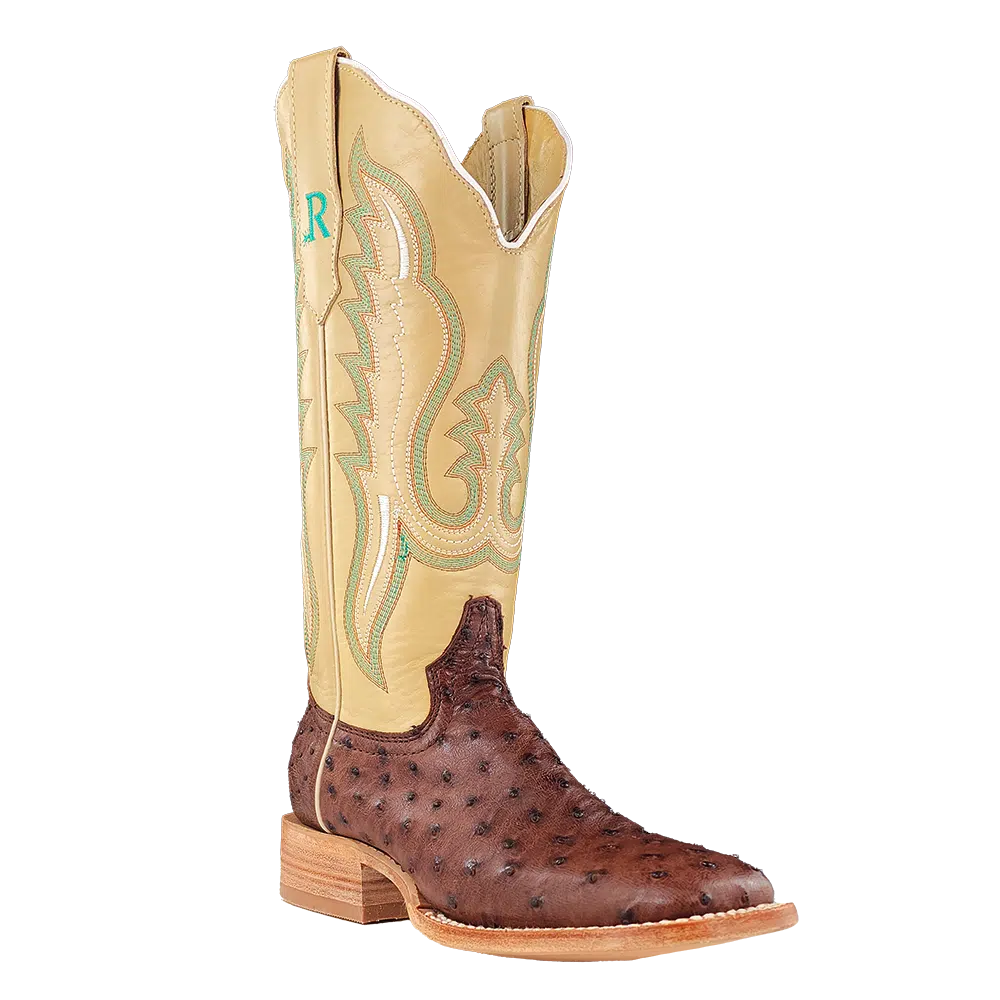 R. Watson Ladies Kango Tabac Bruciato Full Quill Boot RWL4301 Hiking Boot Durability Style  