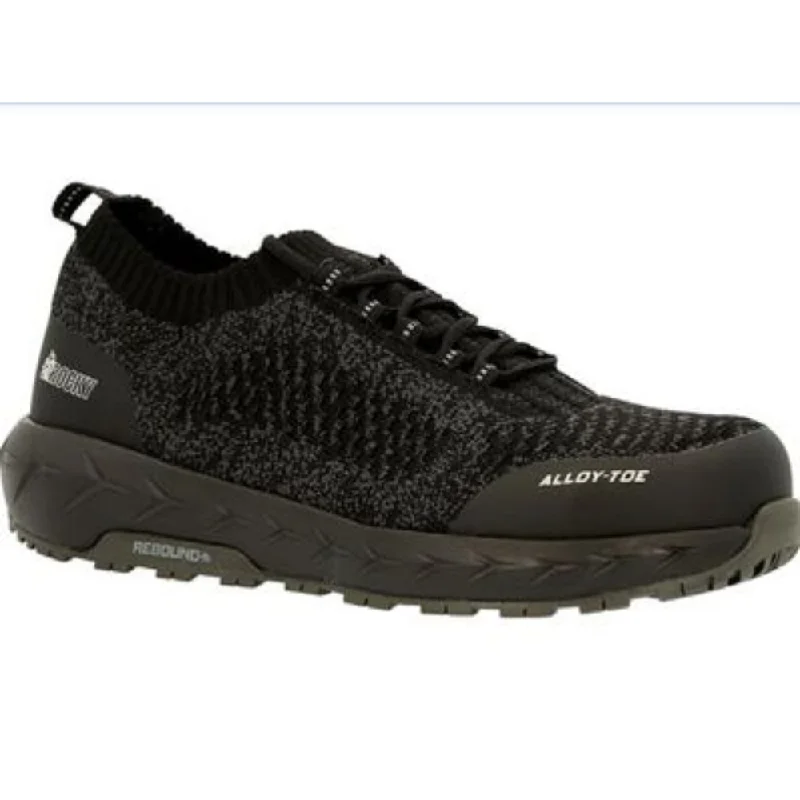 Rocky Ladies Work Knit LX Alloy Toe Athletic Work Shoes RKK0334 Two - Tone Shoe Design  
