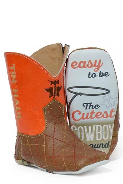 Tin Haul Infants Mini Twister Boots 14-016-0101-5015 Patchwork Shoe Aesthetic  