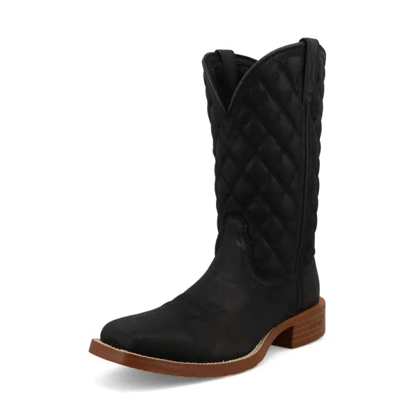 Twisted X Ladies 11" Tech X Western Boots Broad Square Toe WXTR006 Brogue Oxford Aesthetic 