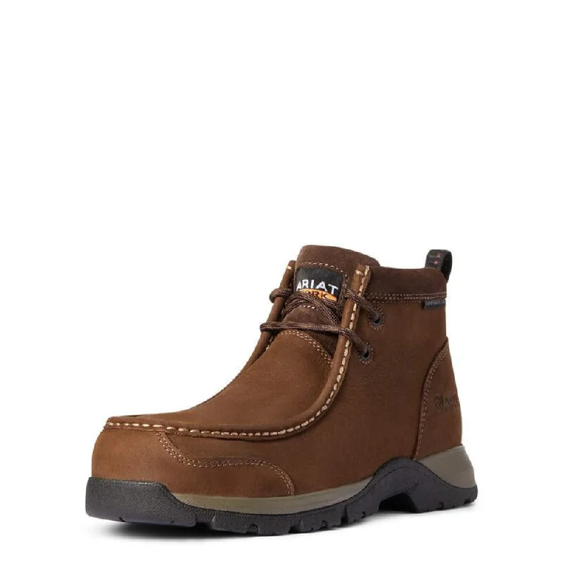 Ariat Ladies Edge LTE Moc Composite Toe Work Boot 10035978 Embroidered Cowboy Boot Design  