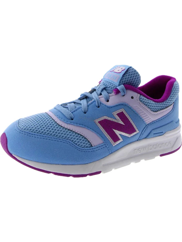 997H Girls Big Kid Lifestyle Athletic and Training Shoes Upcycled Shoe Look  