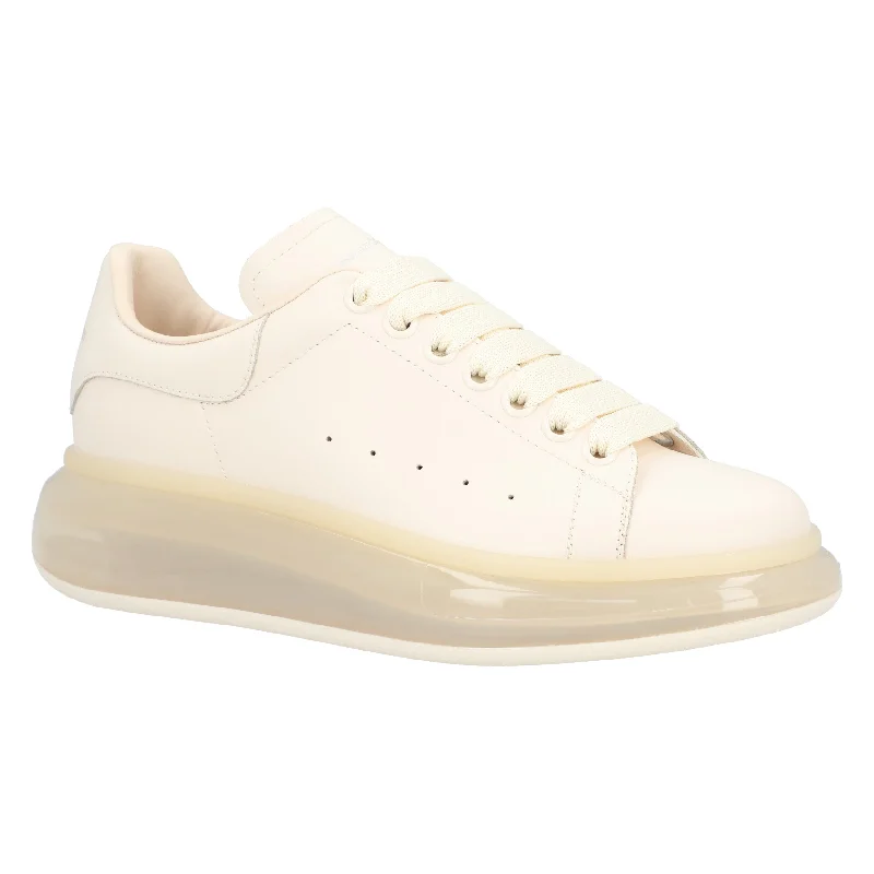 Alexander McQueen Women's Oversized Sneaker 'Larry' in beige Neon - Accent Sneaker Look  