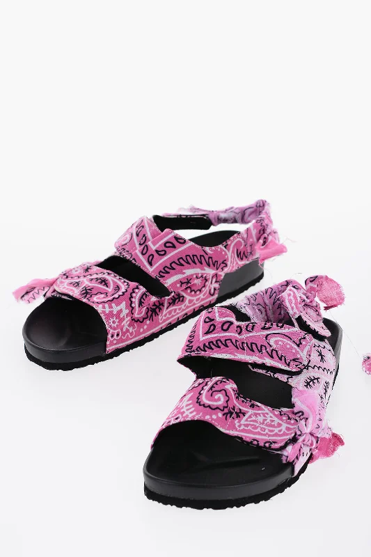 Arizona Love Apache Low Sandals With Double Velcro Fastening Suede Desert Boot 