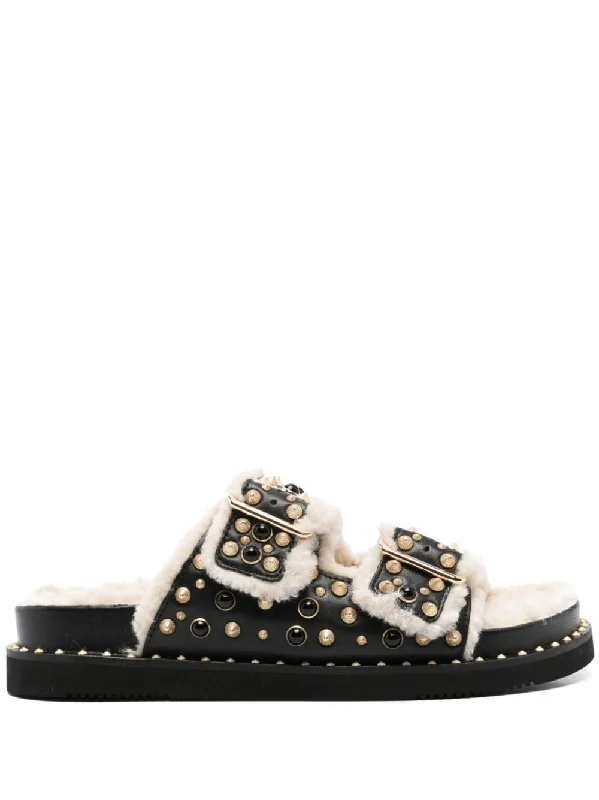 Ash Women's Sandals Two - Tone Shoe Design  