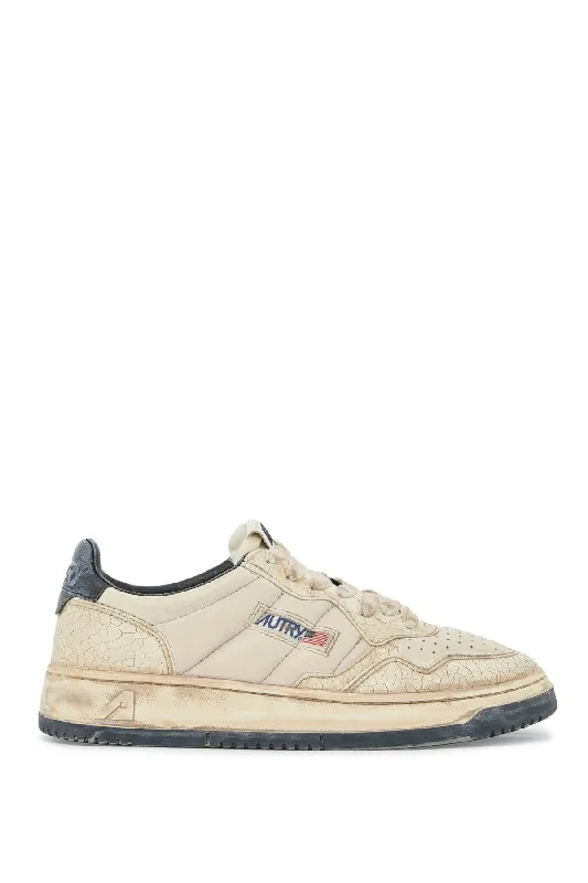 Autry Super Vintage Sneakers For Loose - Fit Slipper Style  