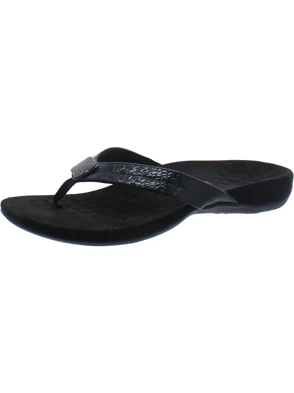 Avena Womens Open Toe Slip On Thong Sandals Artisan - Crafted Loafer Style  