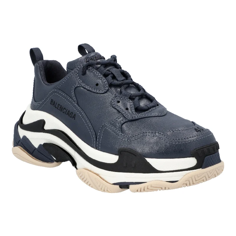 Balenciaga Triple S Blue Aesthetic  
