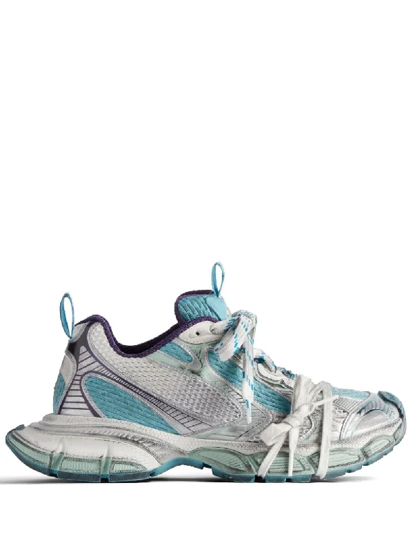 Balenciaga Women's Sneakers Clear blue Inflatable Shoe Look 